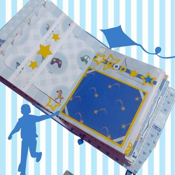 Álbum de Fotos Personalizado Jovem Menino