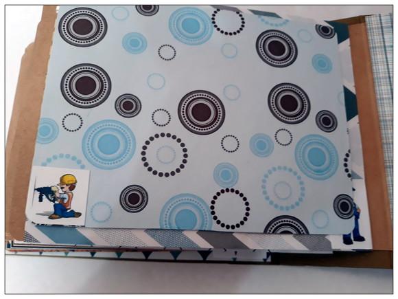 Álbum de Fotos Personalizado Scrap Man