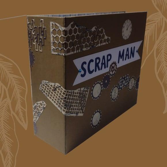 Álbum de Fotos Personalizado Scrap Man