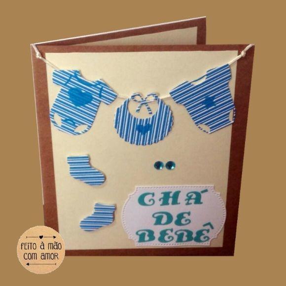 Cartões Caseiros - Chá de Bebê