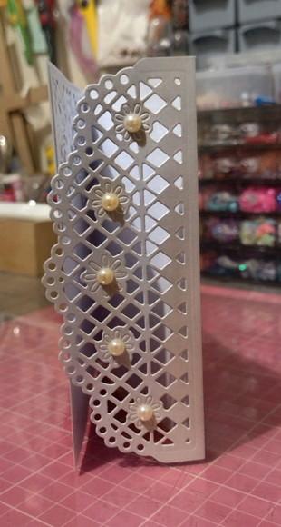 Convite de Casamento Pureza em Pérolas