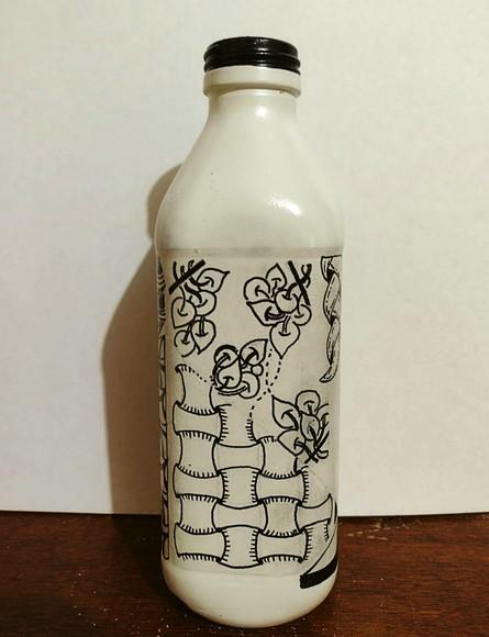 Garrafa Decorativa Zentangle I