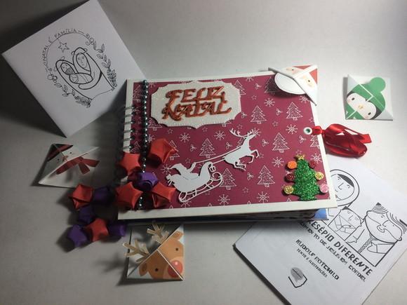 Kit de Natal I : Marcadores, Álbum, Presépio e Cartões