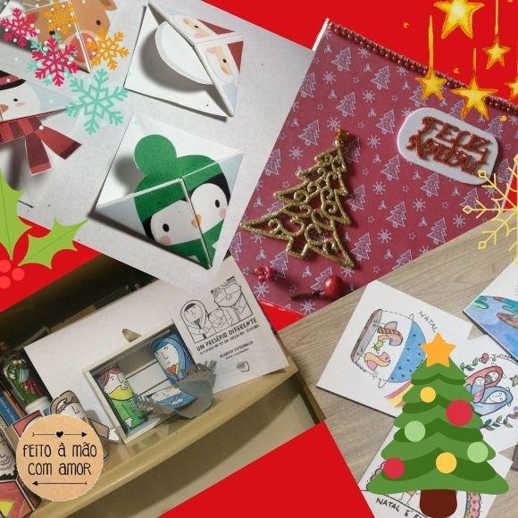 Kit de Natal Ii: Marcadores, Álbum, Presépio e Cartões