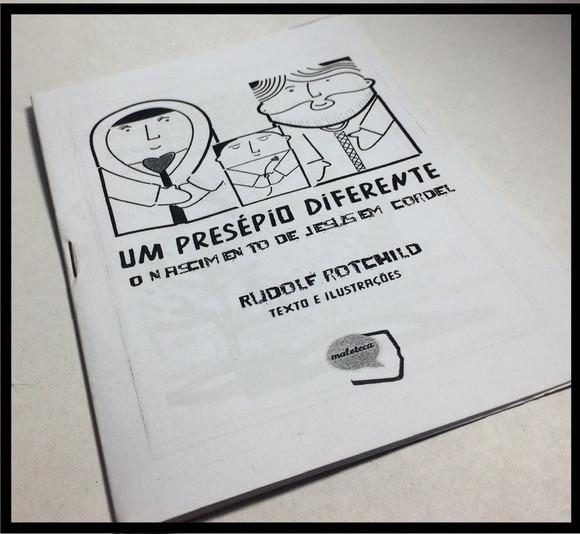 Presépio de Natal: Cordel + Bonecos + Caixa-gruta.