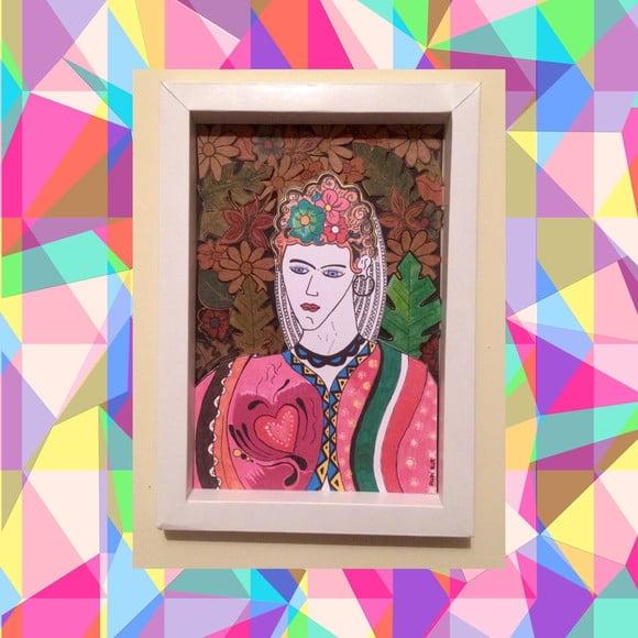Quadro Frida Brasileira