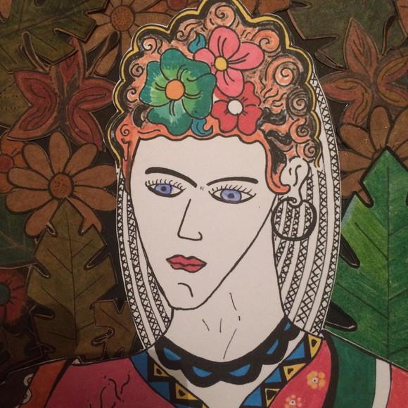 Quadro Frida Brasileira