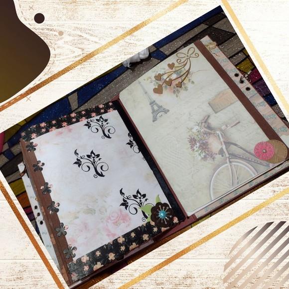 Scrapbook Vintage 2022 (álbum de Fotos com Papéis Especiais)