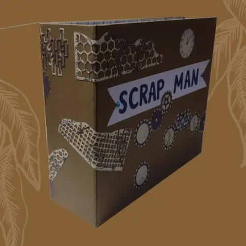 Álbum de Fotos Personalizado Scrap Man