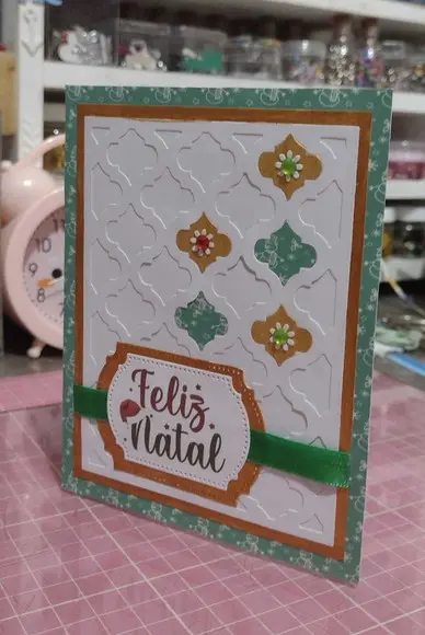 Cartão de Natal - Natal Vintage