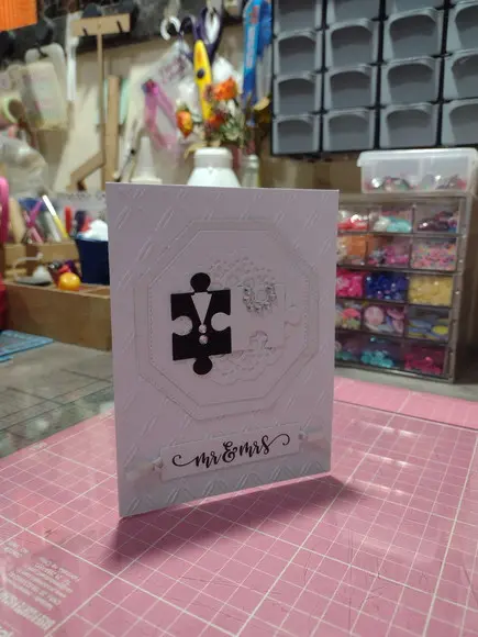 Convite de Casamento - Amor em Quebra-cabeça