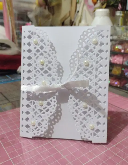 Convite de Casamento - Renda do Amorzinho