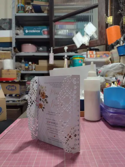 Convite de Casamento - Renda do Amorzinho