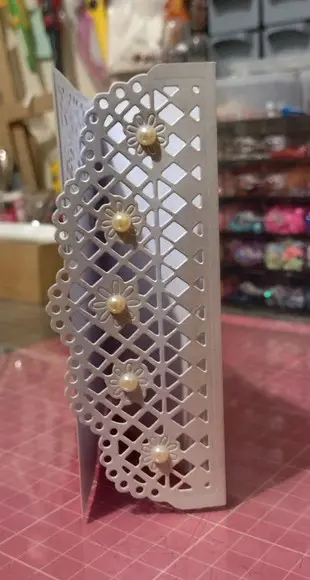 Convite de Casamento Pureza em Pérolas