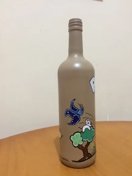 Garrafa Decorativa - São Francisco de Assis Pede Paz