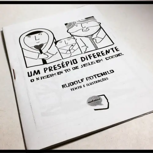 Presépio de Natal: Cordel + Bonecos + Caixa-gruta.