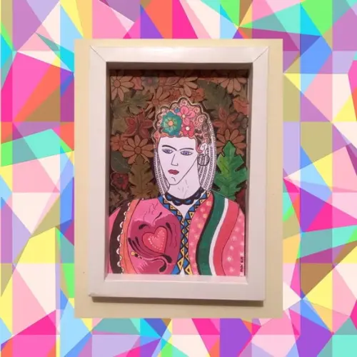 Quadro Frida Brasileira