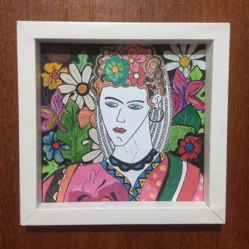 Quadro Frida Brasileira II