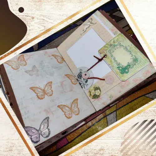 Scrapbook Vintage 2022 (álbum de Fotos com Papéis Especiais)