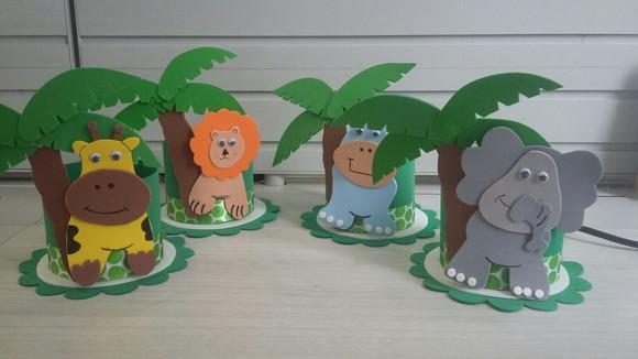 Centros de Mesa Safari