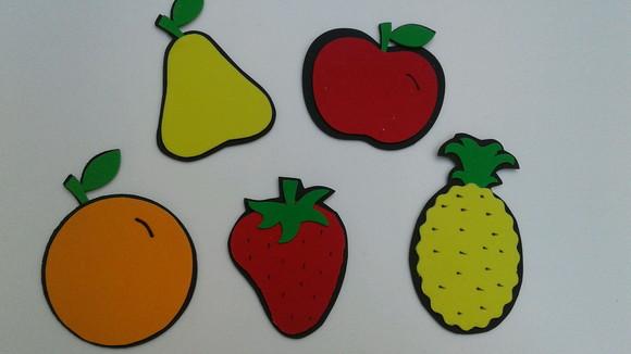 Frutas em E.V.A.