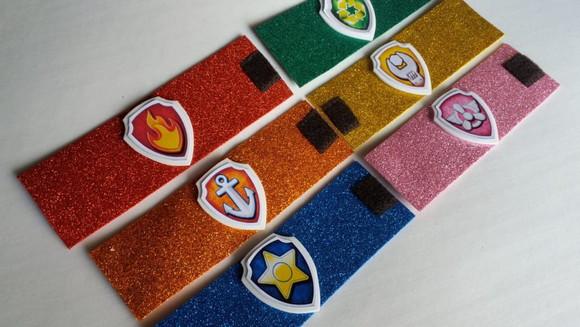 10 Braceletes Patrulha Canina