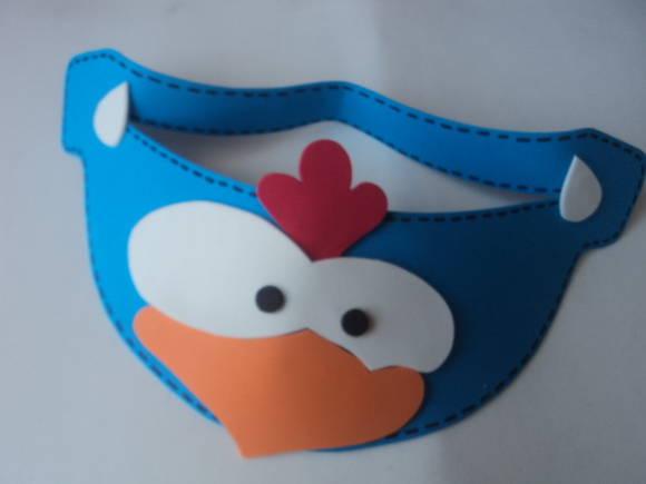 Viseira da Galinha Pintadinha
