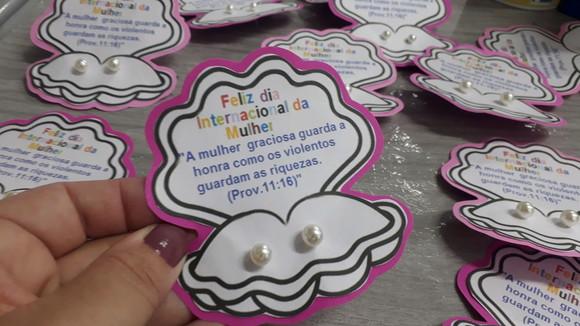 Lembrancinha dia Internacional da mulher