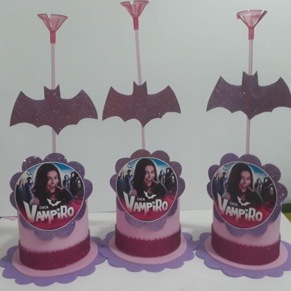 10 Centros de Mesa Chica Vampira