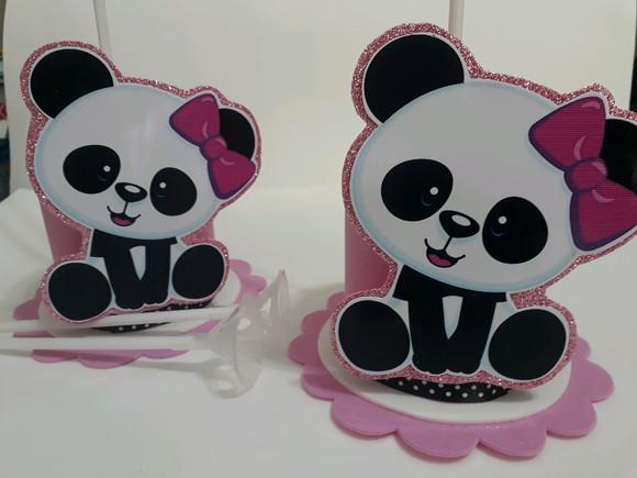 10 Centros de Mesa Panda