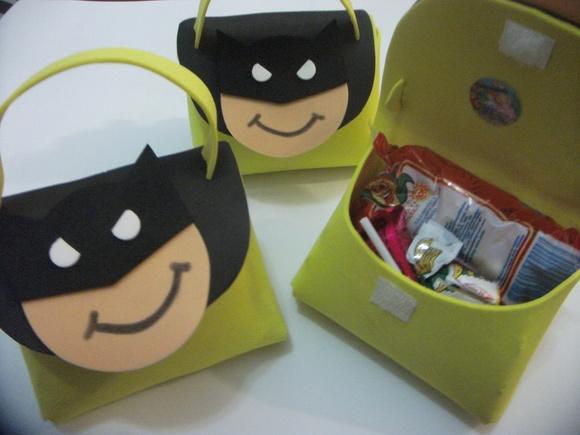Bolsinha para Doces Super Heróis