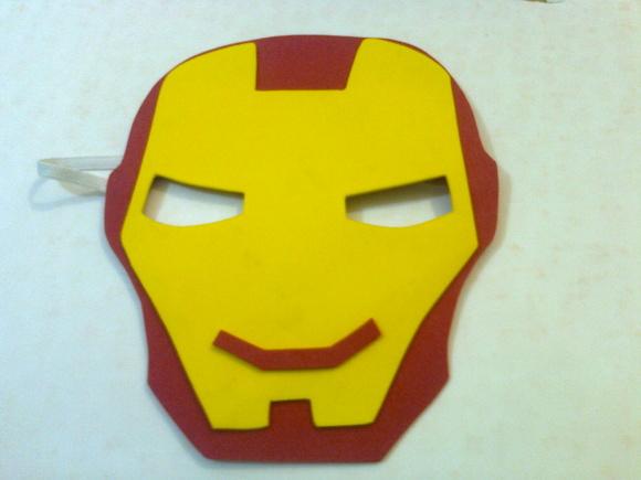 5 Máscaras Homem de Ferro