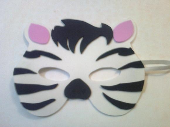 5 Máscaras Zebra