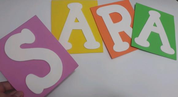 5 Letras em E.v.a.