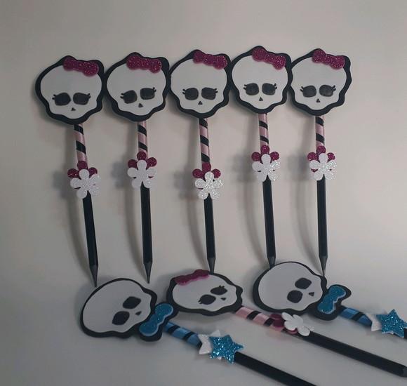 10 Lápis Monster Higt
