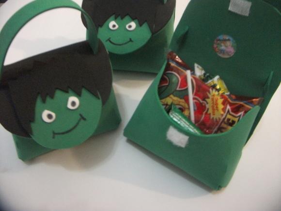 Bolsinha Para Doces  Super Heróis 