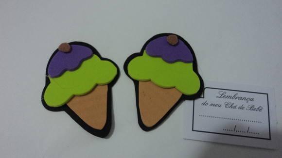 Lembrancinha para chá de bebê/ ímã