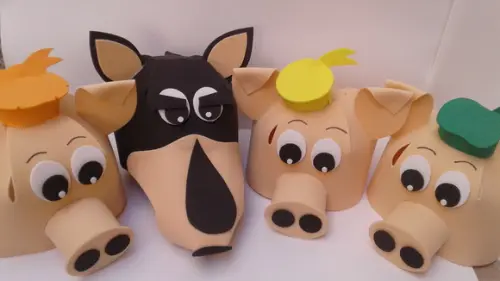 Lobo Mau e os Três Porquinhos