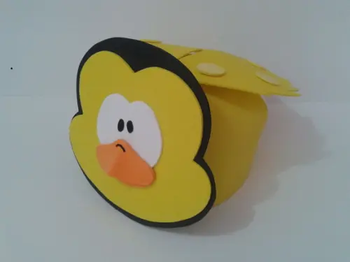 Chapéu Passarinho Amarelo