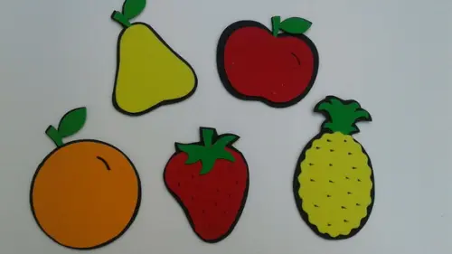 Frutas em E.V.A.