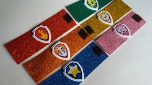 10 Braceletes Patrulha Canina