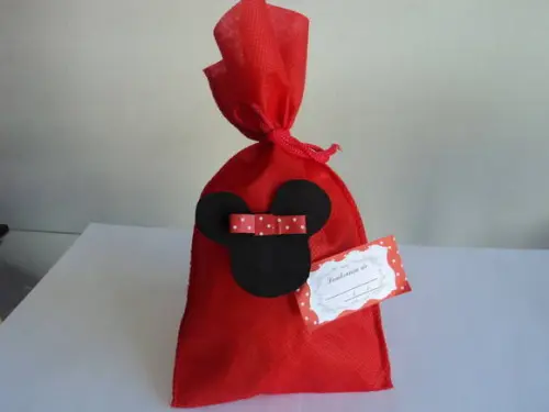 Saquinho de Tnt para Doces