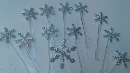 Topper floco de neve