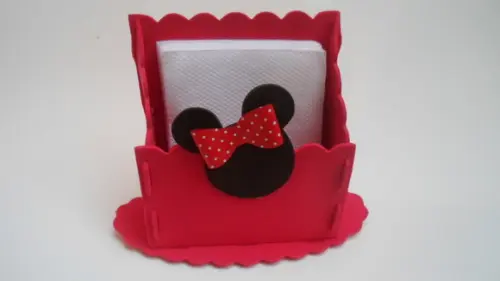 Porta guardanapo Minnie