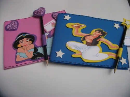 Caderno De Desenho Decorado Aladim