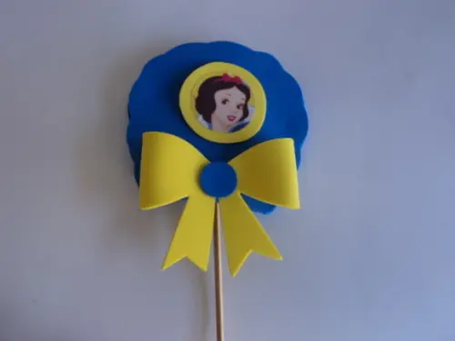 Porta Pirulito da Branca de Neve
