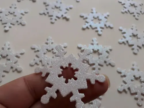 Topper floco de neve