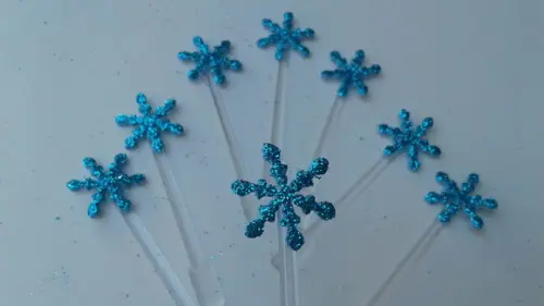 Topper floco de neve