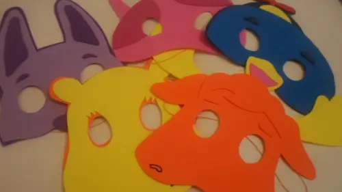5 Máscaras Backyardigans