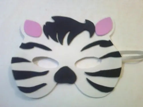 5 Máscaras Zebra